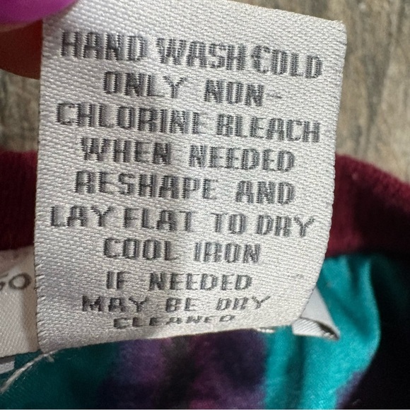 SOFT SURROUNDINGS Satin Lined Cardigan Sz XS Collared Floral Cotton Blend Red - Picture 11 of 11